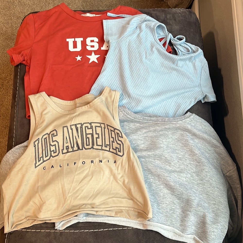 4-set lightweight summer tops